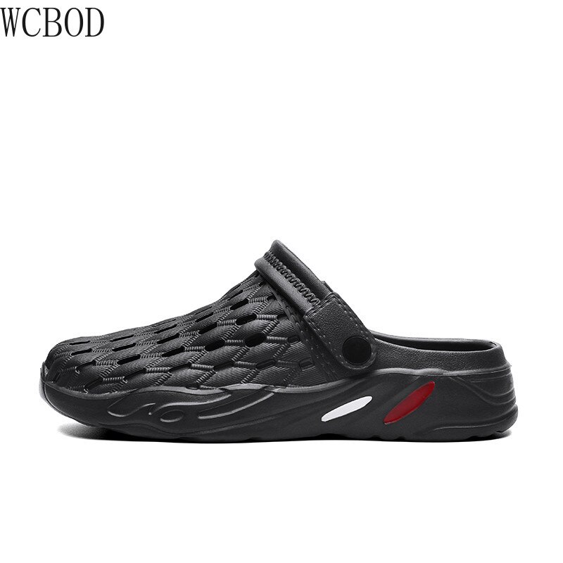 Flade sko mænd sommer skridsikre sandaler komfortable mænd sandaler gummi mænd eva unisex havesko crocse adulto cholas