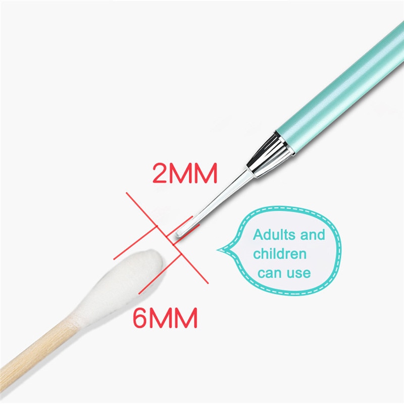 Baby Ear Cleaner Ear Wax Removal Tool Flashlight Earpick Ear Cleaning Earwax Remover Ear Curette Light Spoon