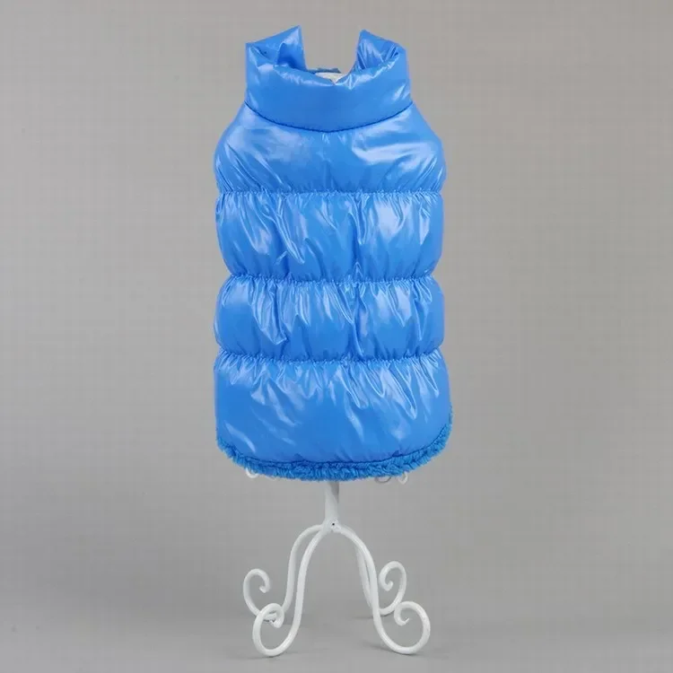 Kurtka Dla Psa – manteau pour chien, vêtement d'hiver pour chiot, tenue pour animaux de compagnie, petit et moyen gabarit: S / BLUE