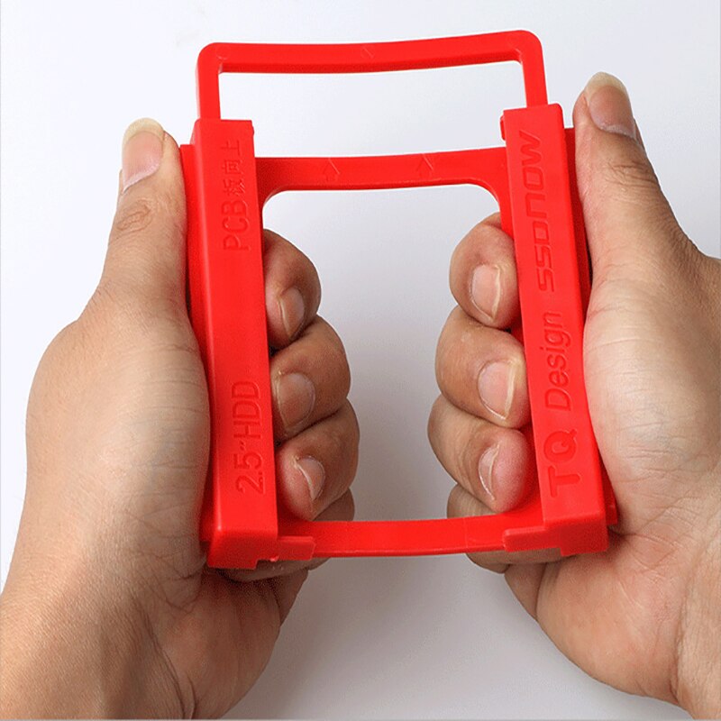 WEIJINTO Universal Plastic SATA IDE 2.5 Inch SSD HDD To 3.5 Inch HDD SSD Case Caddy Adapter Holder For Desktop PC