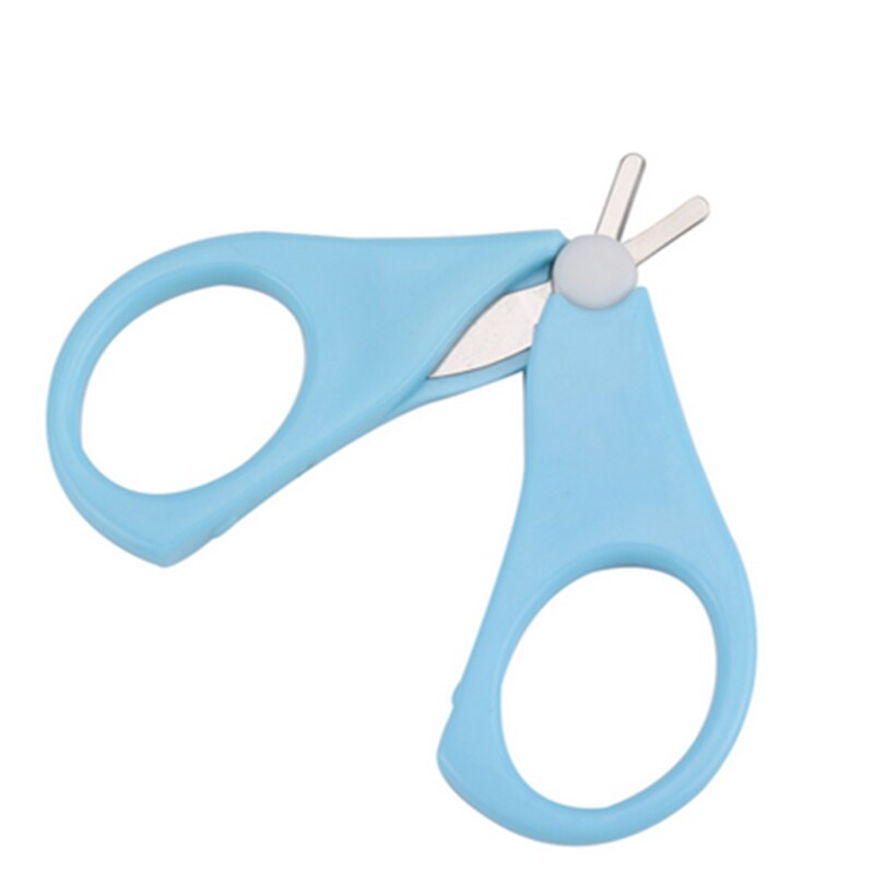 1pc crianças segurança do bebê manicure cortador de unhas clippers tesoura adorável mini clipper trimmer cuidados com as unhas do bebê cor aleatória