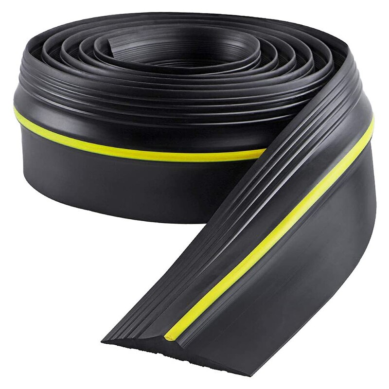 Universal Garage Door Bottom Threshold Seal Strip Rubber Weatherproof DIY Replacement Seal Strip for Garage Door Threshold 1M