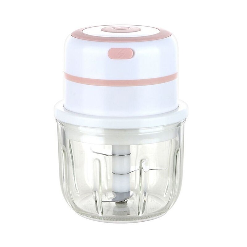 Electric Mini Garlic Press Mincer Food Chopper Processor for Pepper Vegetable Nuts Crushed Ginger Baby Food Maker