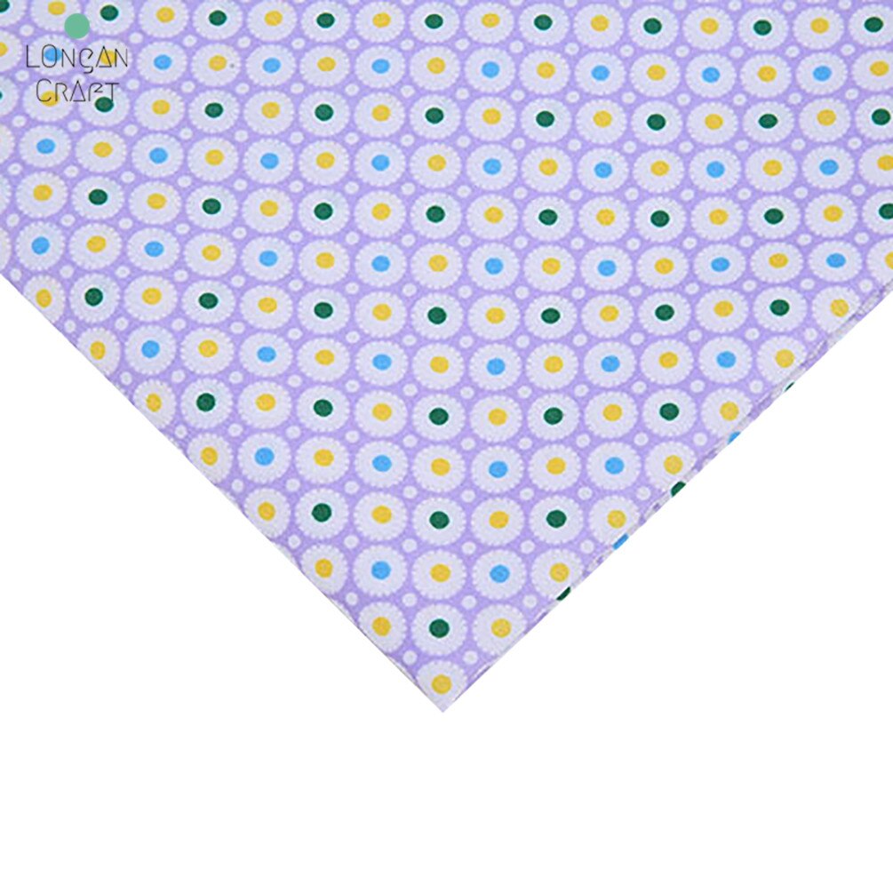 Printed 100% Polyester Fabric Cloth Handmade DIY Sewing Material Patchwork Needlework Fabric 50cmx150cm