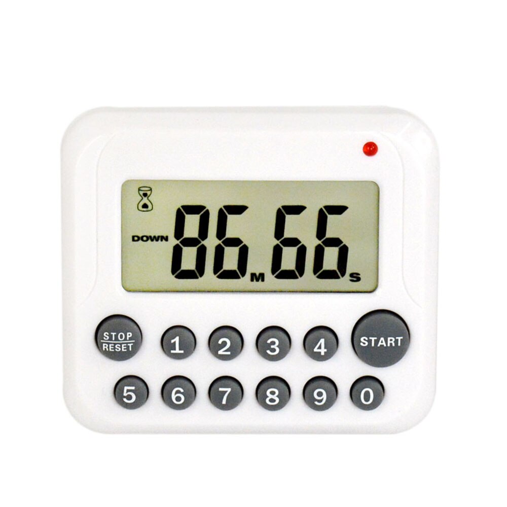 Magnetic Digital Cooking Clock Alarm 99 Minute 12 Keys 1 x Digital LCD Kitchen Timer Cooking Clock Sports Countdown Timer.
