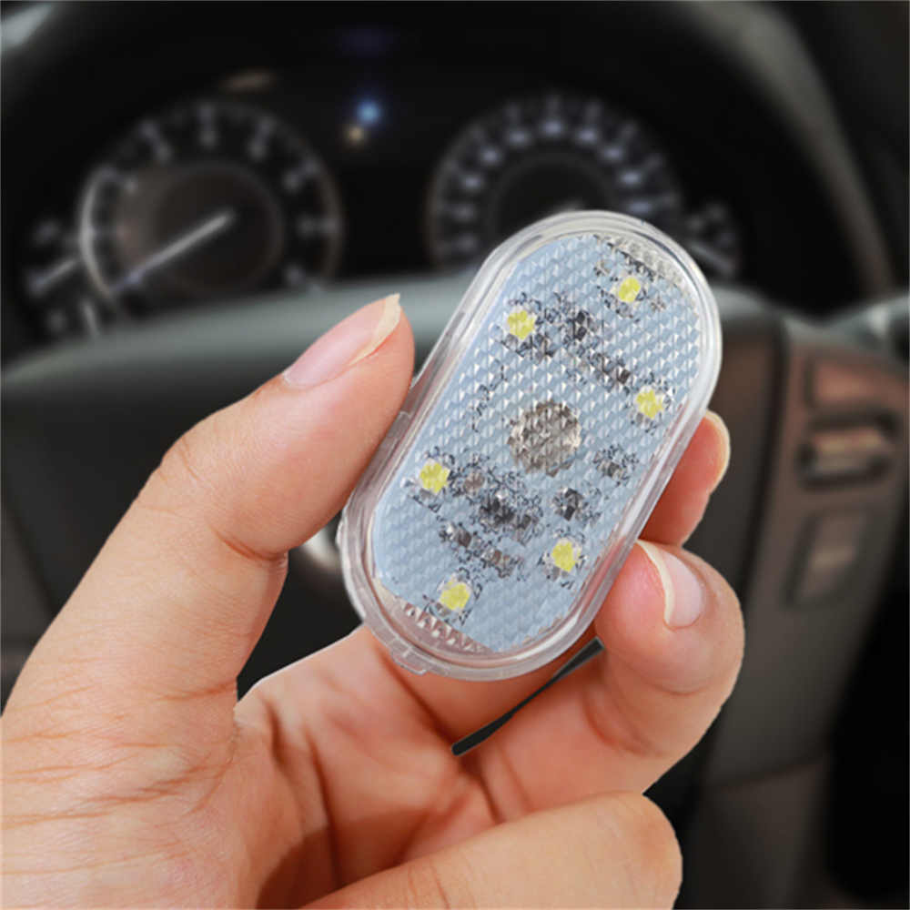 Luz táctil magnética, imanes de techo de mano para coche, lámpara de techo, iluminación interior para coche, luz de lectura nocturna, lámpara de lectura, luces interiores de coche