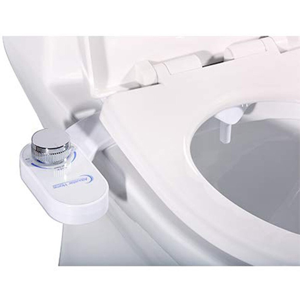 Boquilla para lavado retráctil con bidé limpiador automático con tubo accesorio para asiento de inodoro Spray de agua mecánico no eléctrico para Baño