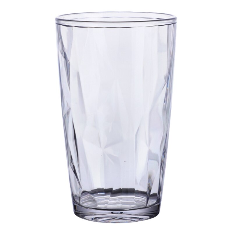 500ml Stackable Colored Drinking Glass Diamond Water Cup Juice Glasses For Drinking Tea Clear Kitchen Dining Bar Drinkware: TP