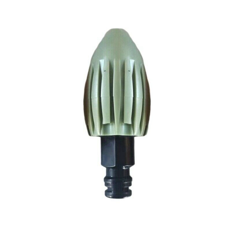 The Water Rocket Cleaning Nozzle Drain Pipe Cleaning Tools Pipe Dredge Flusher: Green