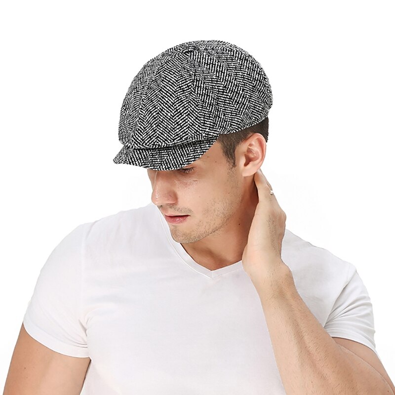 Hombres gorro para primavera otoño Golf conducción plana boinas Golf y deportes al aire libre sombrero