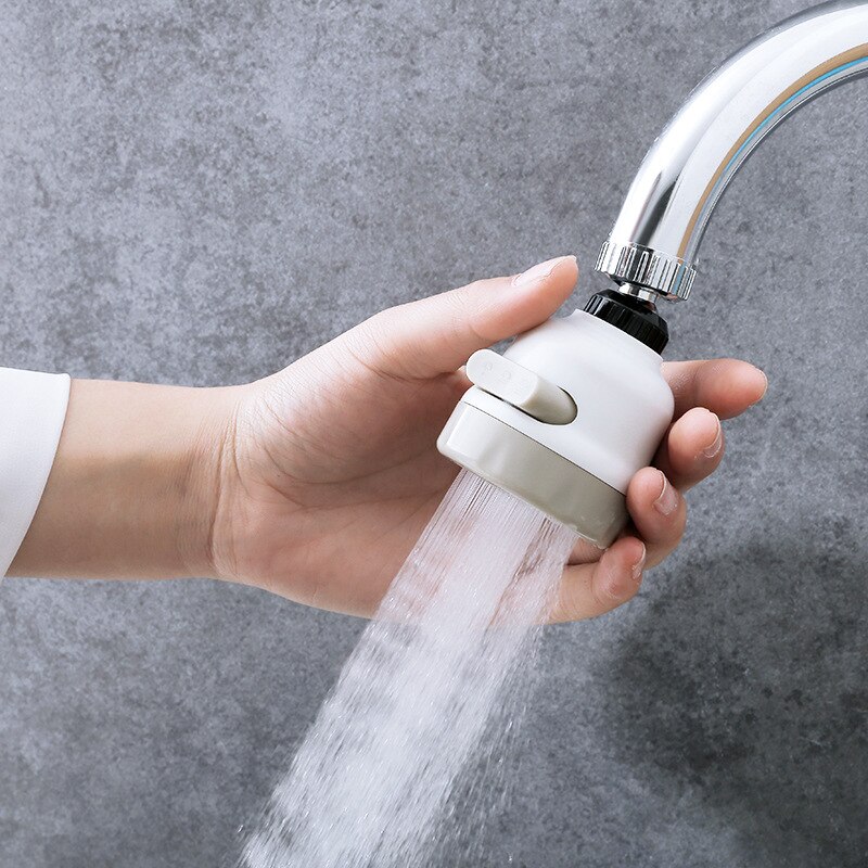 Køkken vandhane anti-stænk hoved kompressor bruser sprinkler øge tredje gear husholdnings filter vandbad dyse