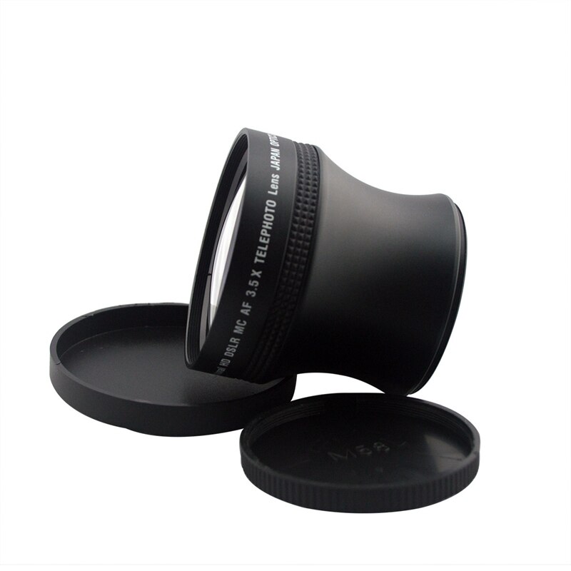 58Mm 3.5X Vergroting Telelens Universele Voor Canon Nikon Pentax Olympus Sony Slr Camera Hd Metalen Teleconverter