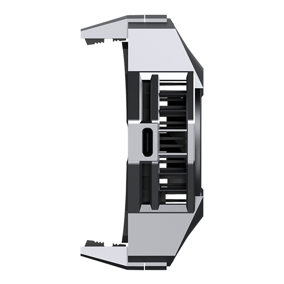Ice Dock Original Nubia Red Magic 5s 5G 3s 3 Deuterium Cooler 64-86mm Universal Cooling Fan Double Type C & 3.5mm Jack