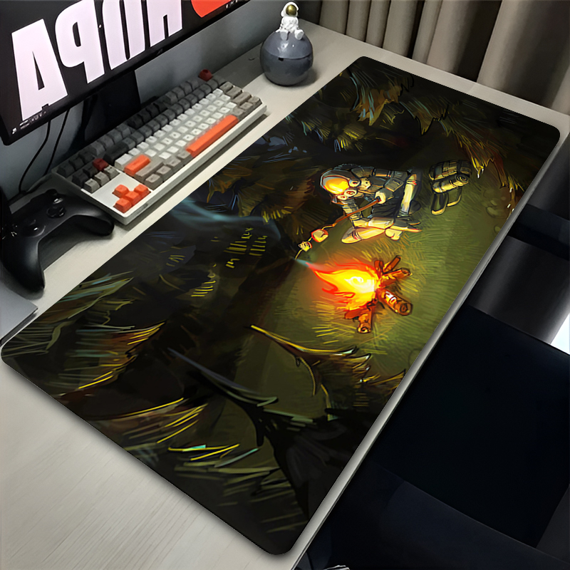 Mouse Pad XXL Anime Gamer Outer Wilds Mousepad Laptop Universe Space Solar System HD Desk Mat PC Gaming Accessories Keyboard Pad