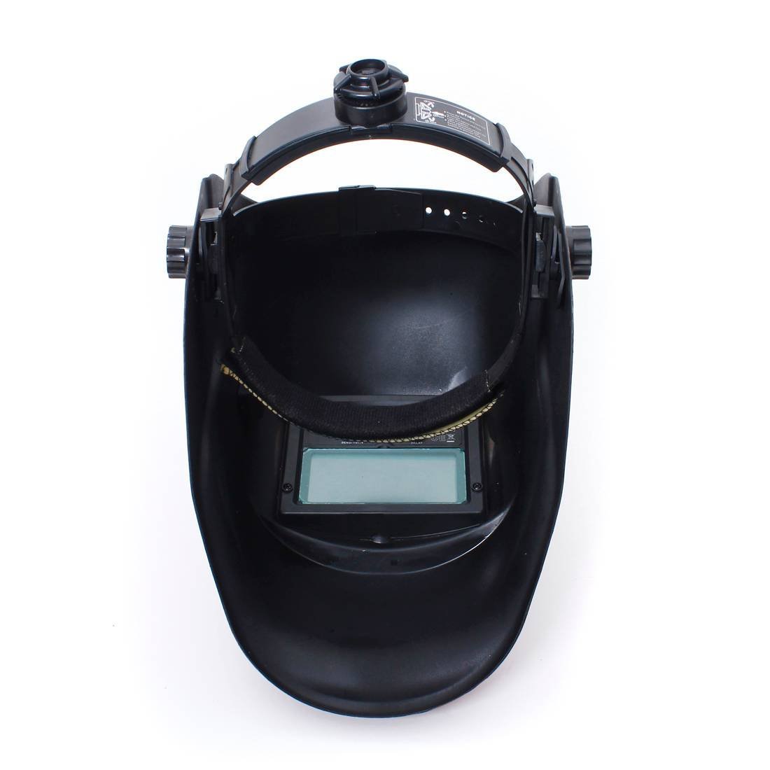 Lassen masker lashelm zonne-energie automatische (zonne-energie gebruik voor refill) Facial bescherming accessoires rood