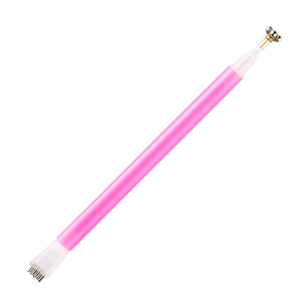 1 pc kat dobbelthoved øje magnet stick til gel lak lak 3d linje strimmel stærk effekt magisk bord nail art værktøjer
