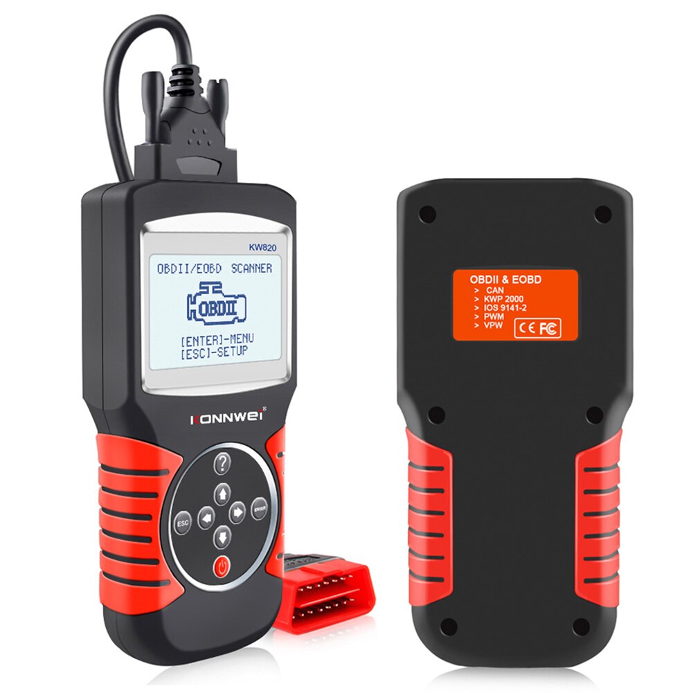 OBD2 Scanner Automotive Engine Fault Code Reader Diagnostic Car Scan Tool for Check Engine Light