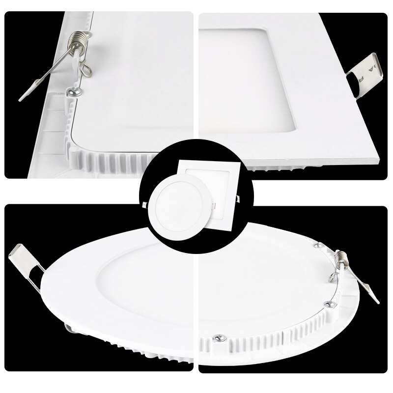 LED Light With App Control Ultra thin Downlight lamp 6W 12W 18W 24W led ceiling recessed grid downlight s