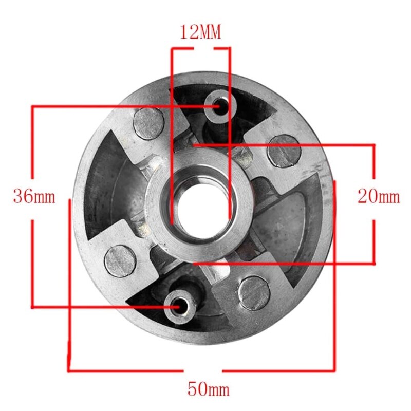 4 Jaw Lathe Chuck Wood Lathe Chuck Wood Turning Clamp Zinc Alloy Silver Milling Drilling Tool Threaded Back for machine M4YD