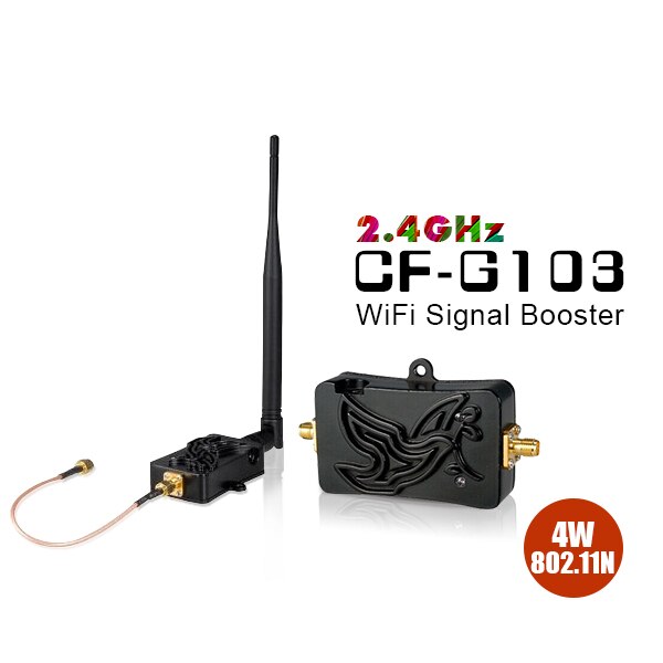 4W 4000mW 802.11b/g/n Wifi Wireless Verstärker Router Comfast 2,4 Ghz WLAN Signal Booster Breitband verstärker mit Antenne