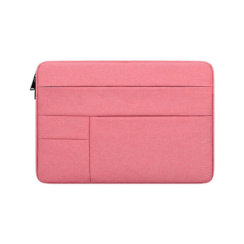 Laptop Bag For Macbook Air Pro Retina 11 13 15 Notebook Sleeve Waterproof Case Pocket Bag Tablet Cover For DELL Xiaomi Lenovo: Pink / 13.3 inch