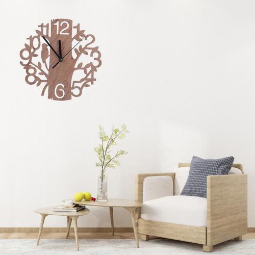 Mnsruu Orologio Da Parete Donna Africana - Silenzioso, Movimento Preciso, Dipinto A Olio Su Acrilico - 24 Cm