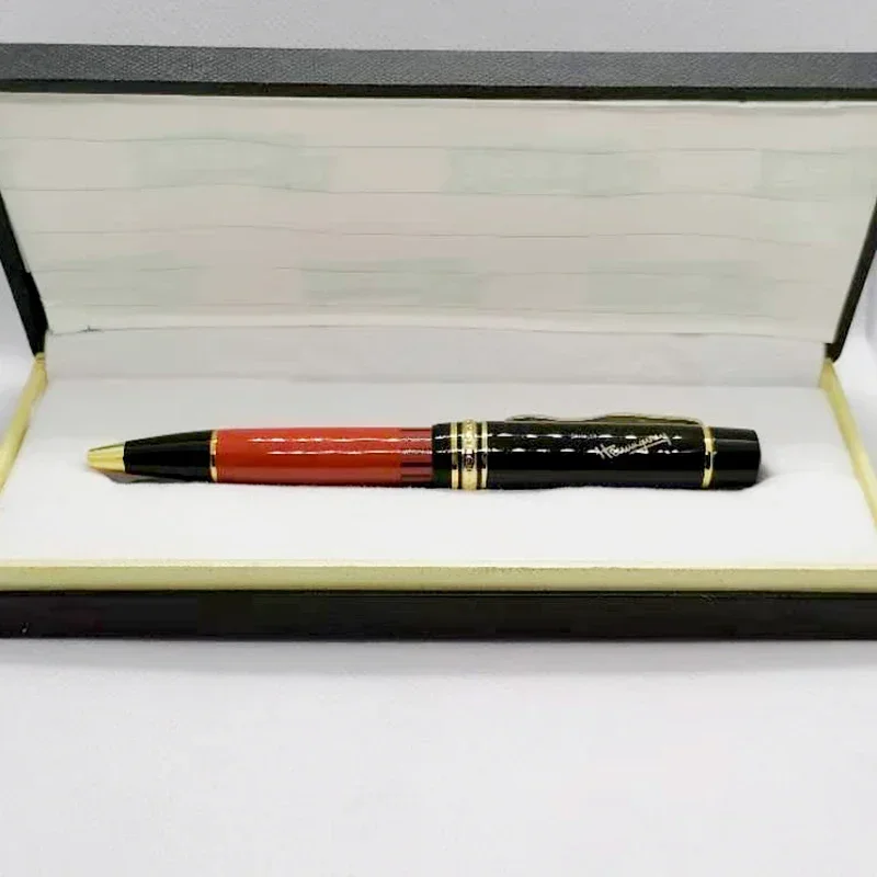 Penna a sfera di lusso Hemingway Penna per scrittura firma Accessori per ufficio Penna rullo Cancelleria scolastica: giallo / OBB