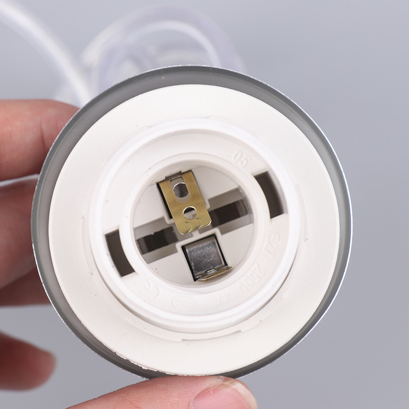 Retro E27 Hanging Lamp Holder With 1m/1.5m Hanging Wire Ceiling Lamp Holder Socket Lamp Base For Hanging Pendant Lights