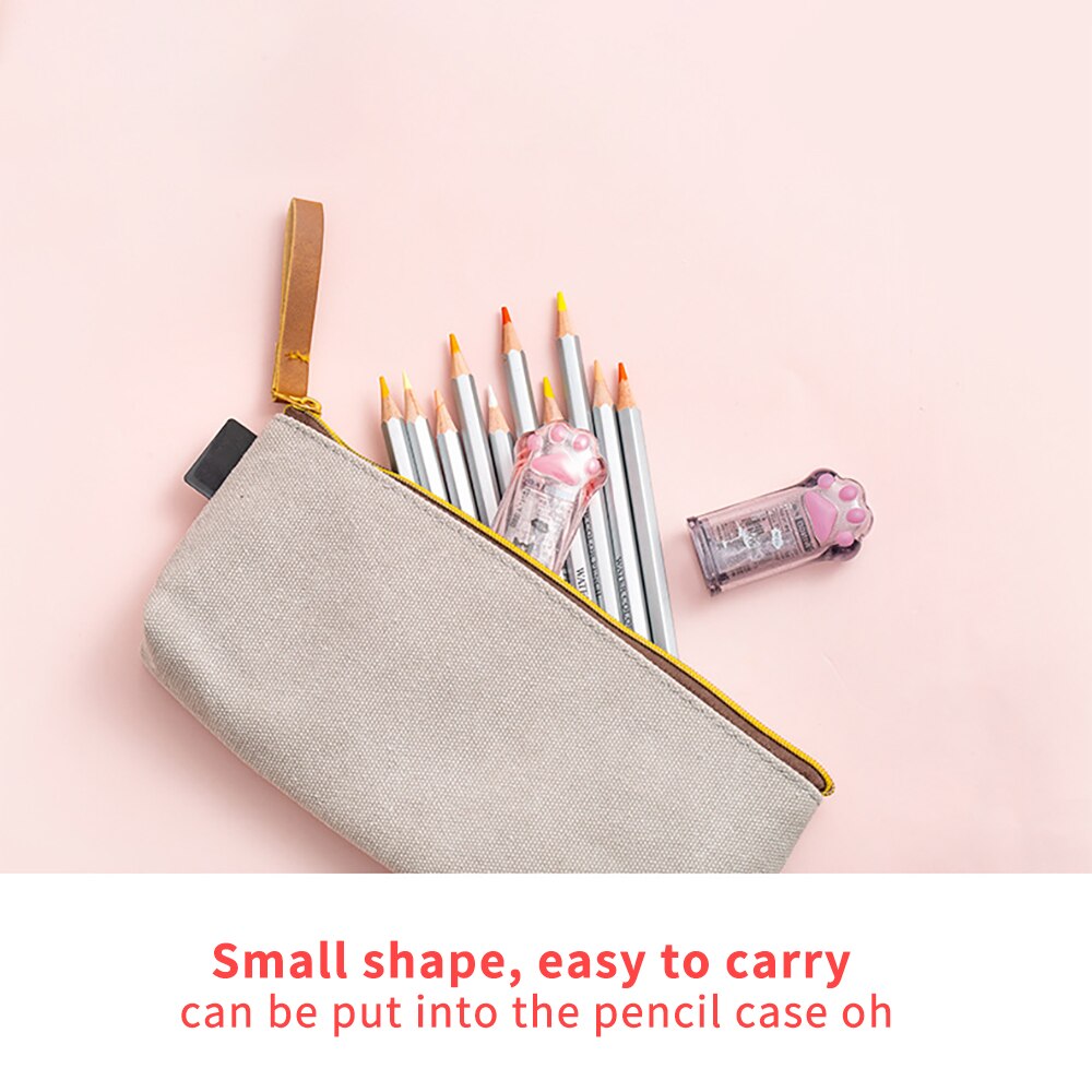 Taille-crayon dessin animé, mignon, griffe de chat, taille-crayon pour élèves