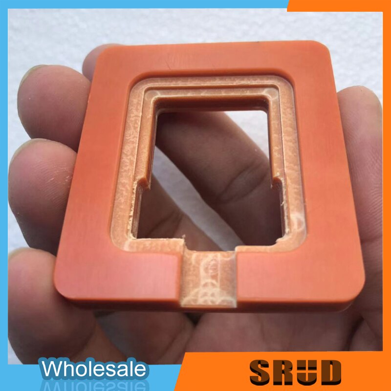 Lcd-skärm byt ut träjusteringsform för apple watch  s1 s2 s3 s4 s5 s6 38mm 40mm 42mm 44mm skadat glas oca reparationsform