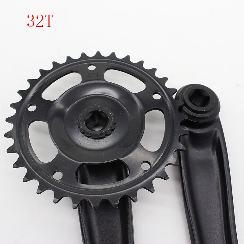 Single Speed 32T 170Mm Mtb Fiets Crank Set Tandplaat Fiets Crank Set Mtb Fiets Crankstel Tandwiel