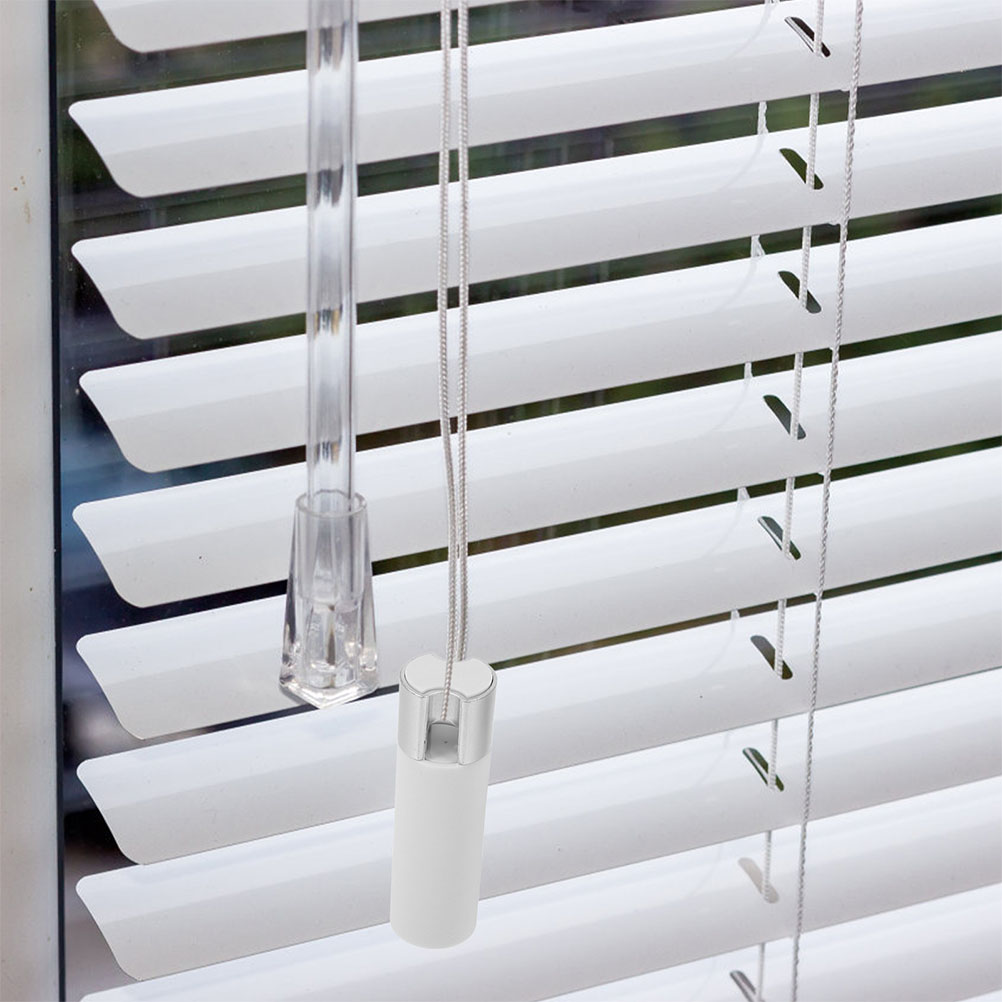 3Pc Blinds Cord Weights Pull Drops - Plastic/Iron Window Curtain Handles Accessories for Vertical Roller Blind Replacement Parts