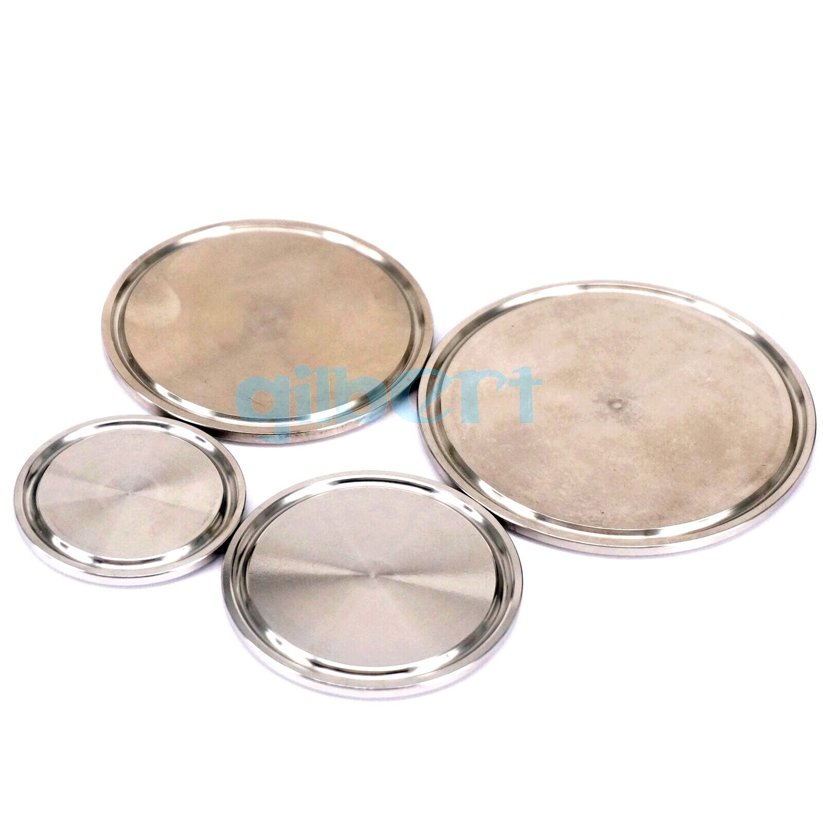 Tri Clamp 1/2" 1.5" 2" 2.5" 3" 3.5" 4" Ferrule O/D 25-219mm 304 Stainless Steel Sanitary End Cap Fitting Homebrew Brew