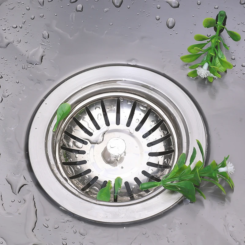 Rvs Mesh Gootsteen Filter Plug Drain Plug Filter Geschikt Voor Keuken Badkamer Gootsteen Keuken Accessoires