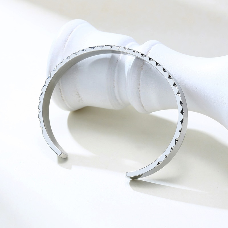 GETRIEBE MANSCHETTE ARMREIF FÜR MÄNNER EDELSTAHL ARMBAND