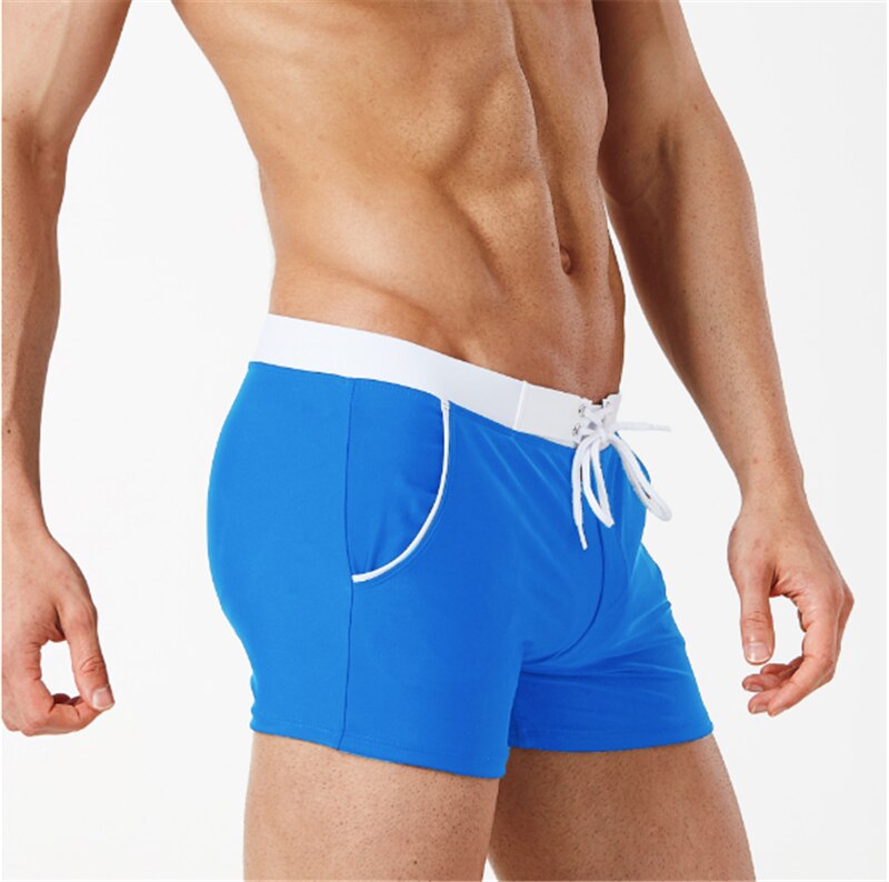 Summer Men Cool Swim Trunks Beach Board Clothes Swimming Running Sports Surfing Shorts