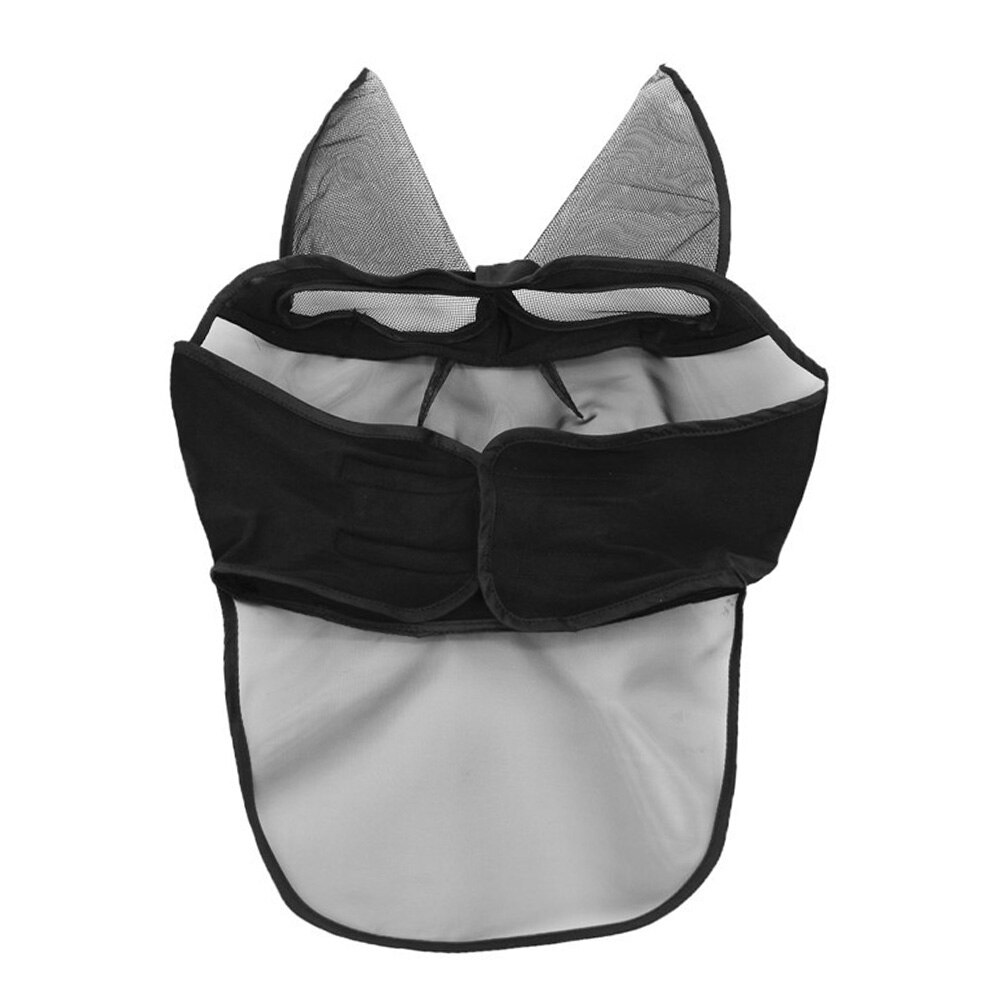 Volledig gezichtsmasker voor paarden, bescherming tegen vliegen, oog, neus, oor, ademend, veilig voor in de weide, anti-muggen, zomer, verstelbaar  l0706