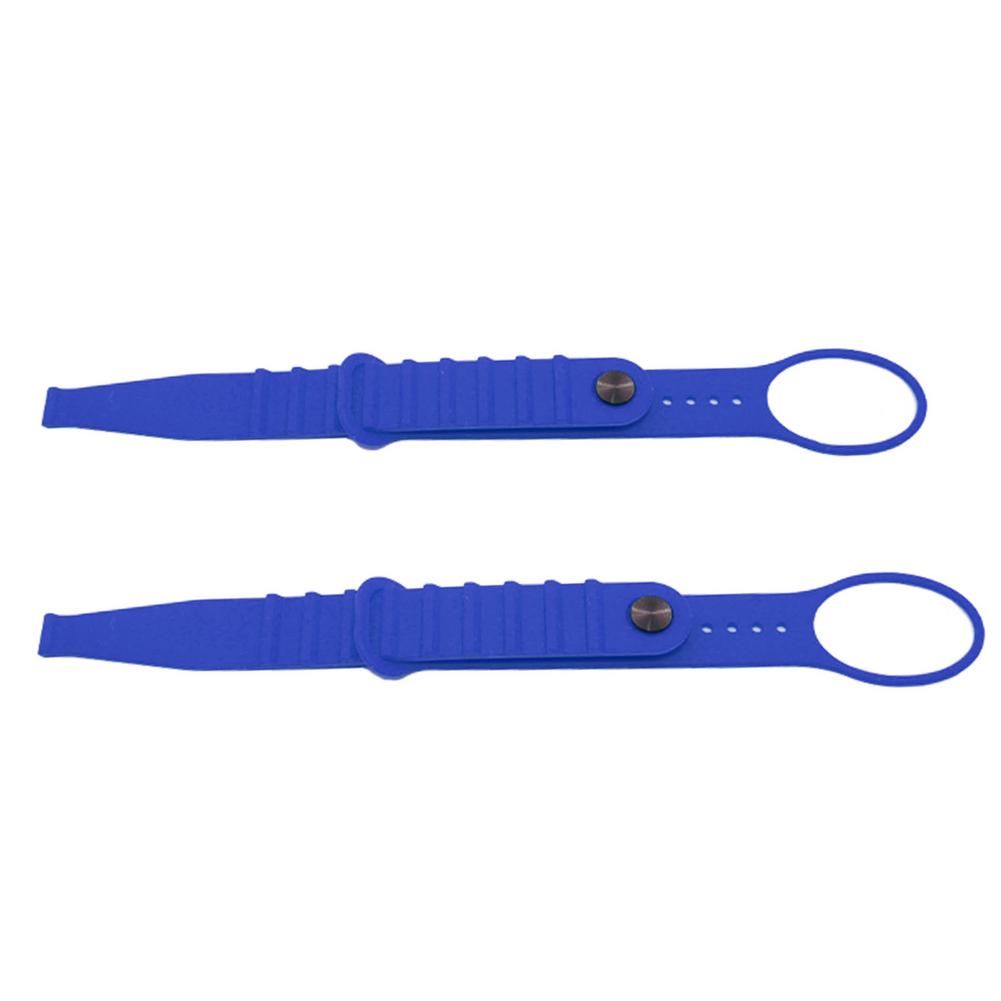 2PCS VR Touch Controller Knuckle Straps For Oculus Quest 2 VR Handle Grip Adjustable Wrist Strap For Oculus Quest 2 Accessories: Blue