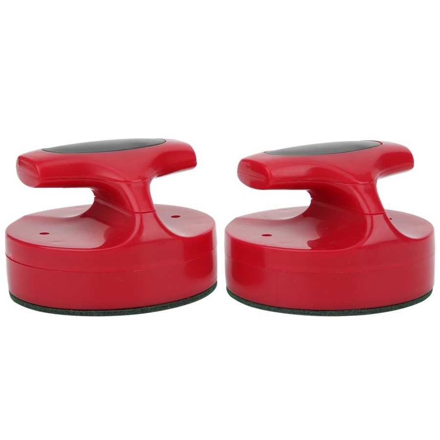 Juego de mesa de Hockey de 94MM, juego de empuje deslizante con 4 discos, accesorios, discos rojos de gran tamaño