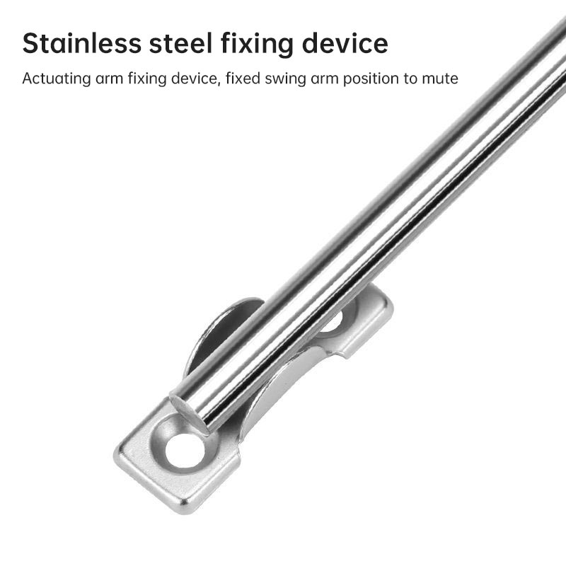 Adjustable Door Closers Surface Mounted Automatic Stainless Steel Spring Closing Door Closer Fire Rated Door Stopper Hardware