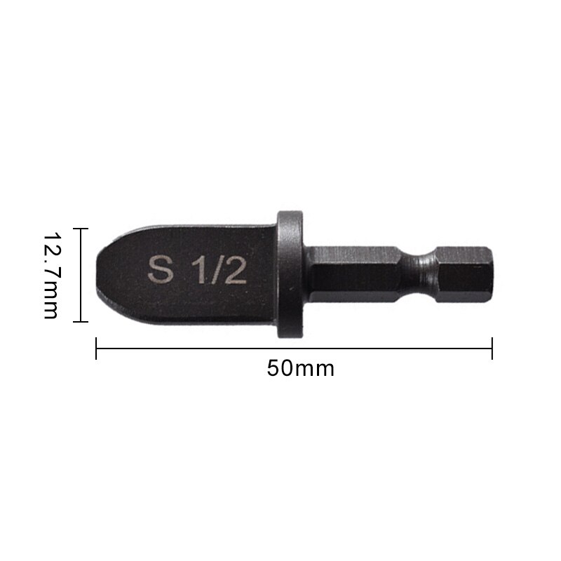 Hex Shank Imperial Tube Pipe Expander Support for Air Conditioner Conditioning Swaging Rotary Tool Set 7/8 3/4 5/8 1/2 3/8 1/4: Hex shank 3