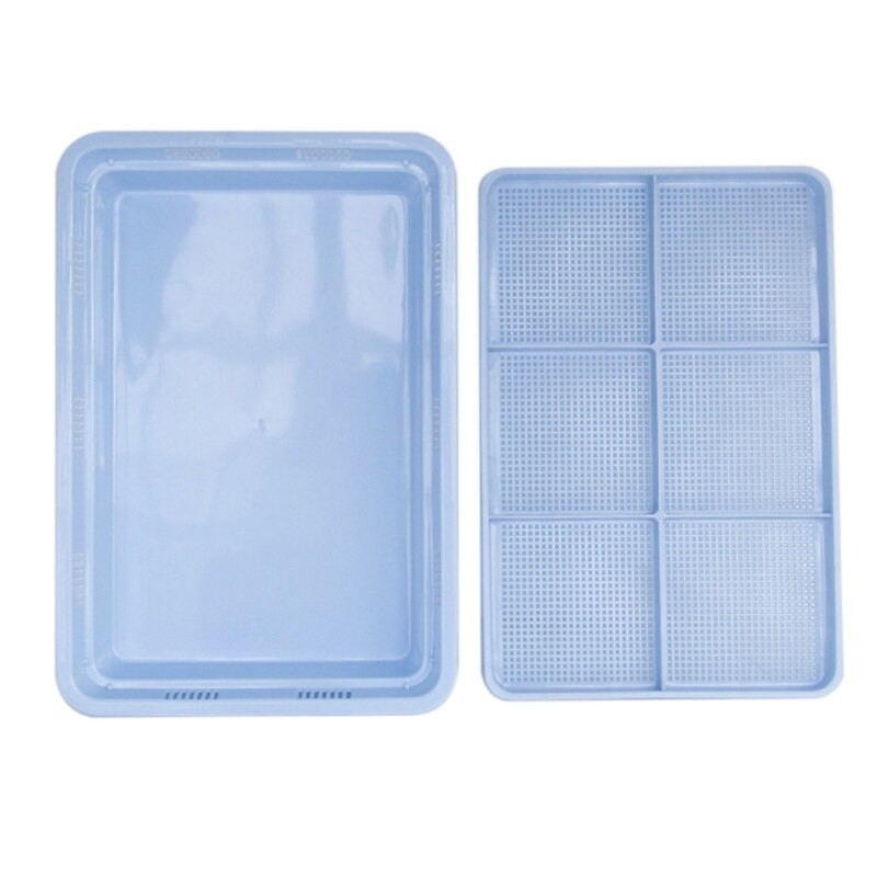 Sprouter Nursery Tray Double-layer Soilless Culture Beans Hydroponic Nursery Tray Garden Supplies Hidroponia Seedling Trays