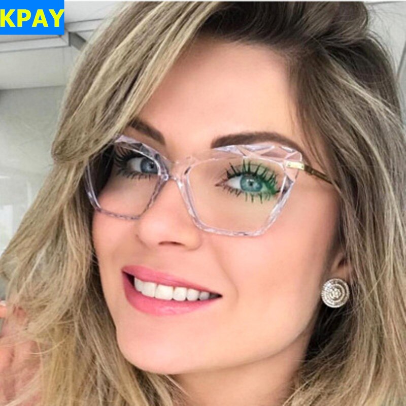 Trending Styles Brand Square Glasses Frames Women Optical Computer Glasses Oculos De Grau Feminino Armacao Frame