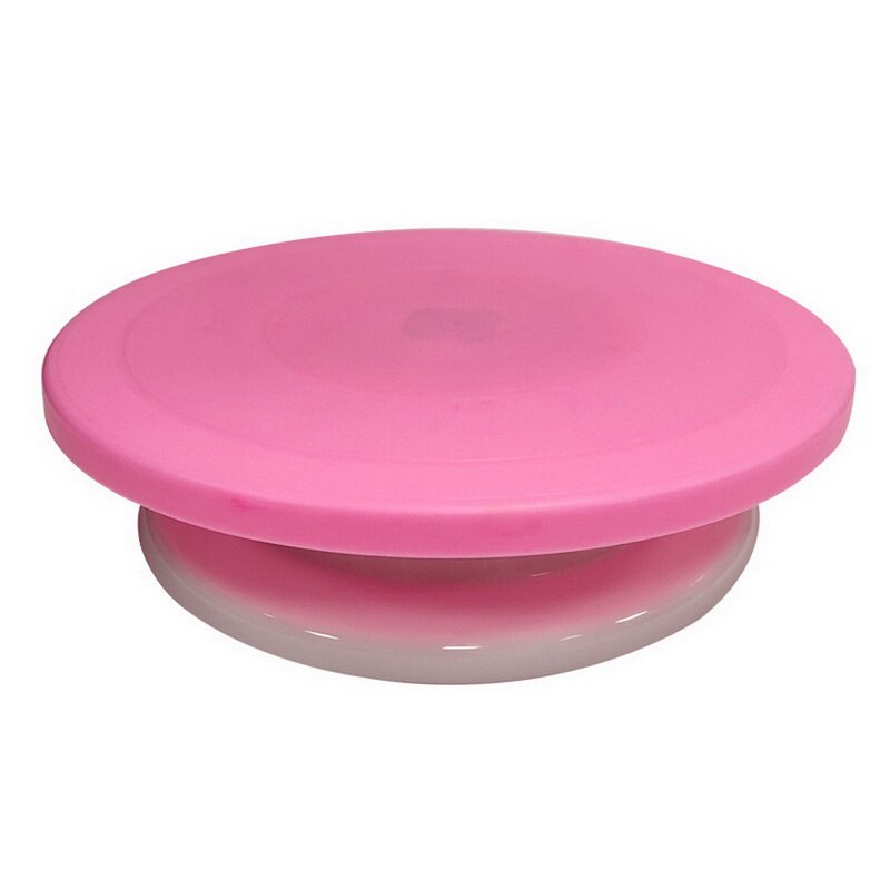 Plastic Cake Rotating Table DIY Baking Cake Stand Cake Turntable Rotating Cake Decorating Baking Tool Kitchen Supplies: 6