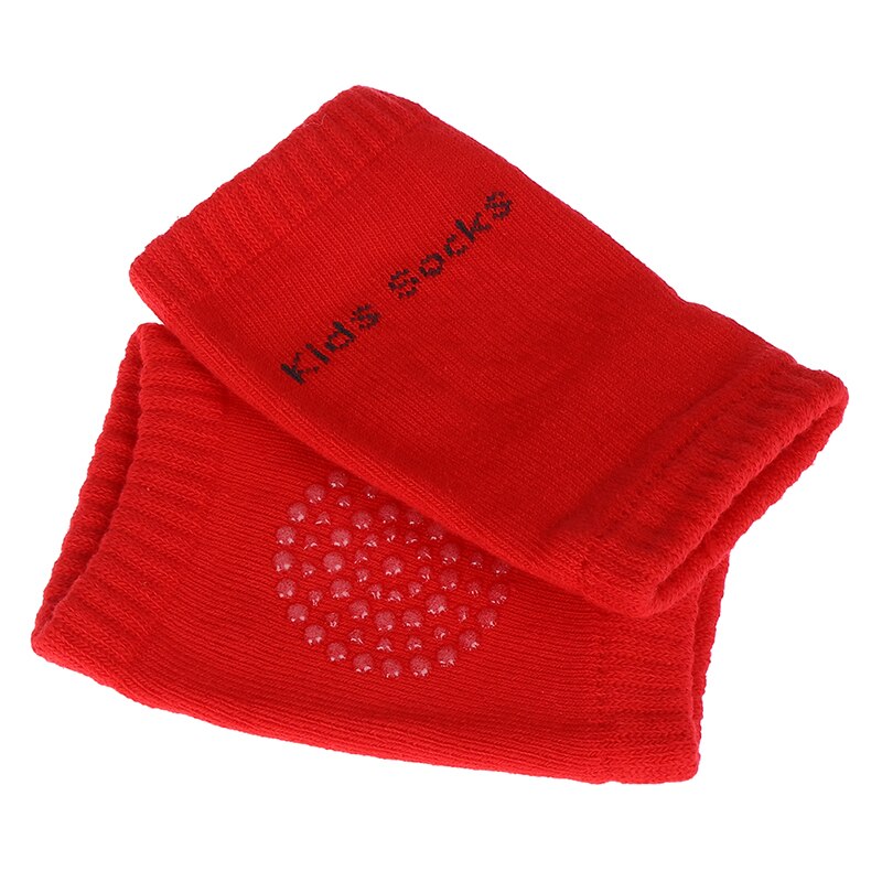 1 Paar Baby Knee Pads Protector Kids Kinderen Veiligheid Kruipen Elleboog Kussen Zuigelingen Knee Pads Protector Beenwarmers Baby: RD
