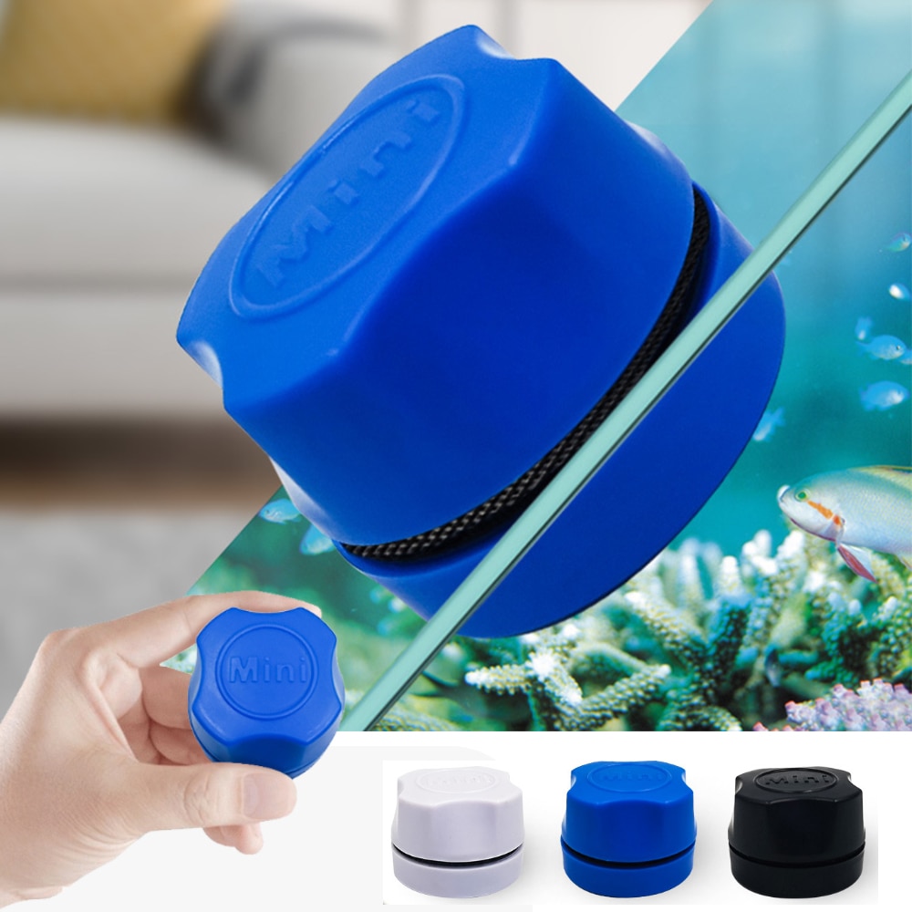 Aquariums magnétique propre brosse en verre flottant réservoir de poisson nettoyant en verre outil de nettoyage de vitres fournitures de nettoyage pour animaux de compagnie accessoires