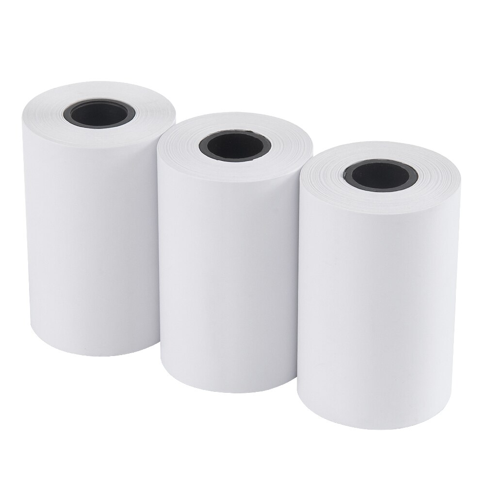 12 rollos 2 1/4 "x 50 '(57mm x 36mm) Papel térmico caja registradora papel térmico hasta rollos para máquinas PDQ tarjetas de crédito