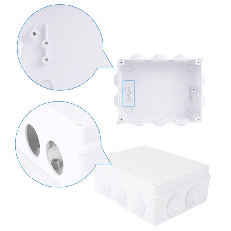Outdoor Waterproof Dust-proof Cable Junction Box Outdoors Junctionbox M17E
