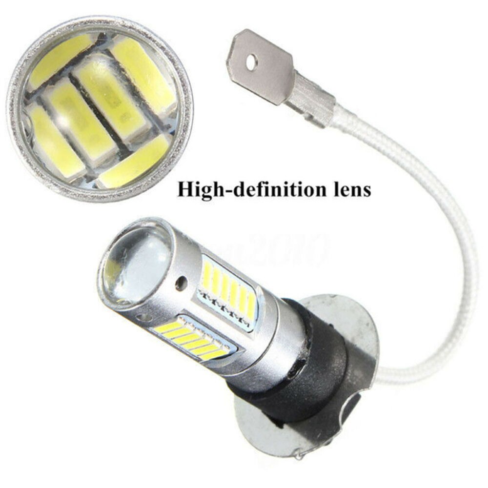 Parts Fog Light High Power 1100LM LED White Daytime Running Lamp DC 12V