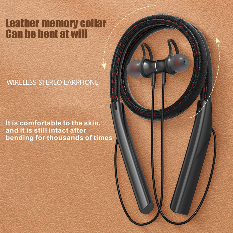 Fone Bluetooth-Kopfhörer, kabellose Kopfhörer, magnetisch, Sport-Nackenbügel, um den Hals hängende TWS-Ohrhörer, kabelloses Bluetooth-Headset mit Mikrofon